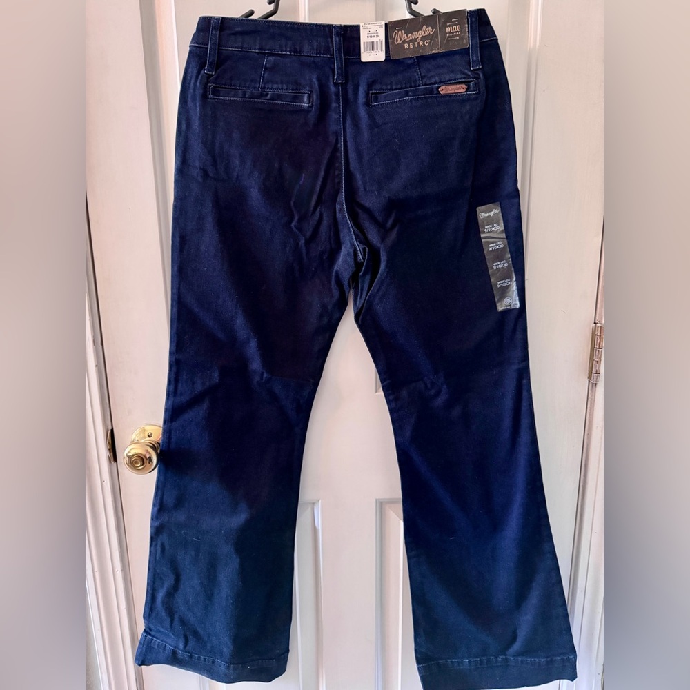 Wrangler Women's Boot Cut Trouser Jeans - Dark Wash